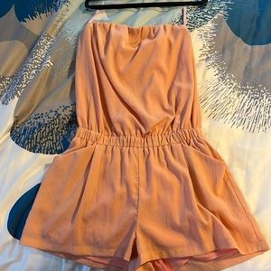 Collective Concepts strapless romper.